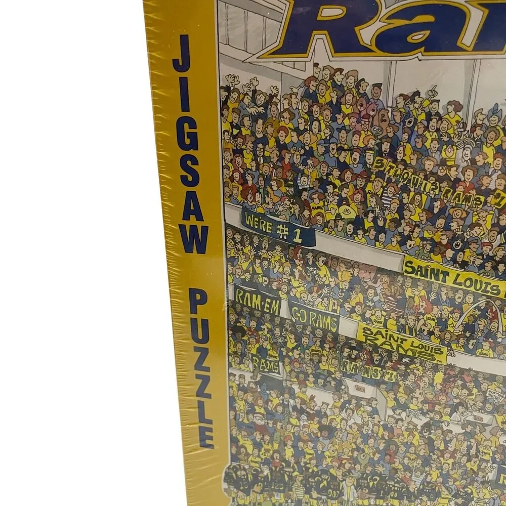 St Louis Rams NEW Jigsaw Puzzle 513‎ Pieces Sealed
